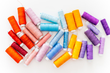 Colorful thread for sewing