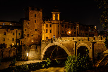Roma, ponte isola Triburtina