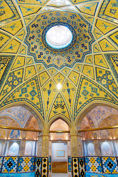 Sultan Amir Ahmad Bathhouse in Kashan Iran 