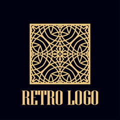 Fototapeta premium Art Deco Logo