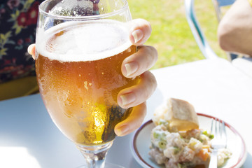 glass of beer, drinks