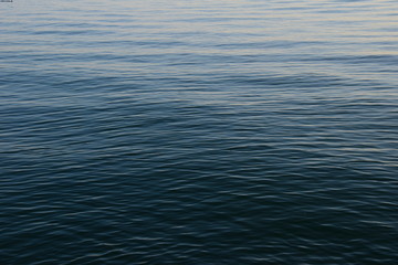 Naklejka premium Blaue Wassertextur, Ozean