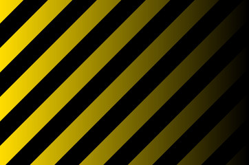 warning stripes yellow and black