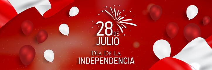 Peru Independence Day (Día de la Independencia).