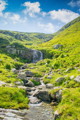 Obraz premium Central Balkan national park in Bulgaria, paty to Botev peak