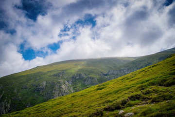 Naklejka premium Centralny park narodowy Bałkanów w Bułgarii, od paty do szczytu Botev