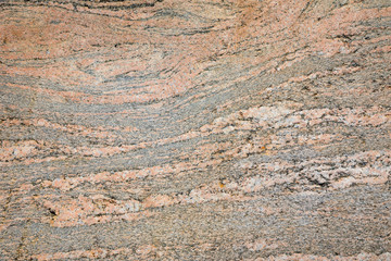 Rock formations near the Svartisen glacier, colorful natural backgroung, nord Norway