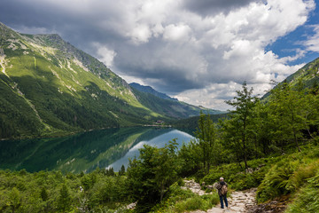 Gewitterwolken über dem Meerauge (Morskie Oko) – Hohe Tatra  Polen © majonit