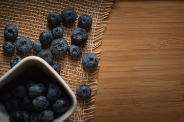 Blaubeeren, frisch aus dem Garten