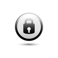 lock icon. A padlock isolated