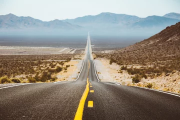Selbstklebende Fototapete Route 66 Klassische Highway-Szene in den USA