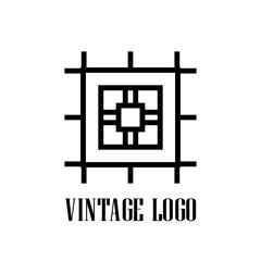 Obraz premium Art Deco Logo