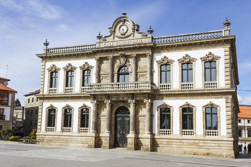 Fototapeta na wymiar Pontevedra town hall