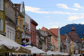 Rumunia, Transylwania - Brasov, zabytkowe centrum miasta © Iwona