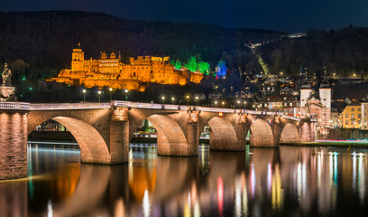 Alte Brücke in Heidelberg, Deutschland