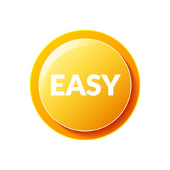 Easy button text