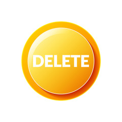 Delete icon text