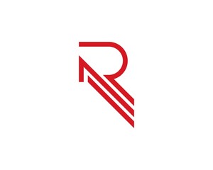R Letter Logo Business