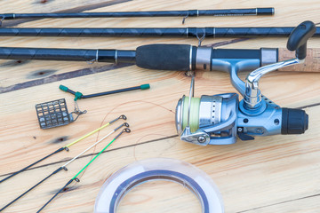 Wędka i akcesoria do drgającej szczytówki (feeder) © Piotr Szpakowski