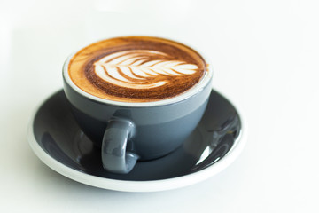 Coffee, energy to work in the morning. Have a break, food and beverage concept.