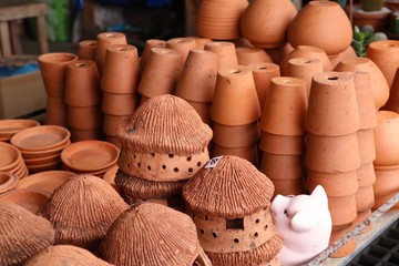 Potted flower plant shop