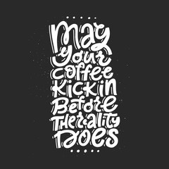 Fun Coffee Lettering
