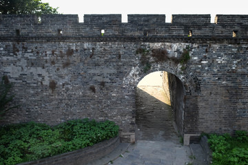 The old fortress and the at jingzhou ,Hubei