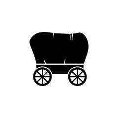 carriage icon. Element of wild west icon for mobile concept and web apps. Material style carriage icon can be used for web and mobile