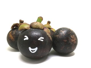 Mangosteen is the queen of fruits. Sweet taste delicious.