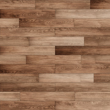 Seamless brown parquet texture