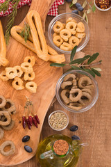 Italian taralli.