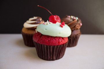 velvet cupcake