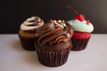 chocolate cupcake 