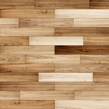 Seamless light brown parquet texture