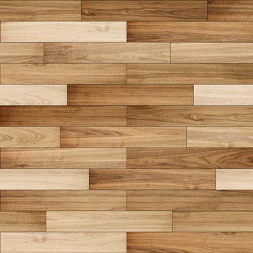 Seamless light brown parquet texture