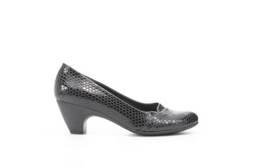 woman shoes white background