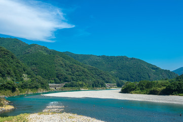 Fototapeta premium 仁淀川