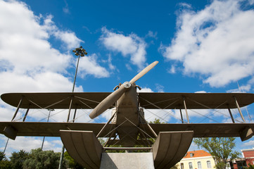 Seaplane Statue - Lisbon - Portugal
