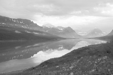 Glacier National Park Lake Reflection 