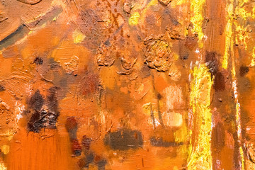 canvas for painting closeup
