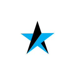 Obraz premium star logo vector