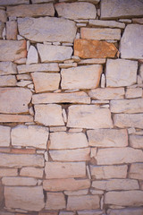 Close up image of the textures of an old abandoned house in the Karoo in South Africa