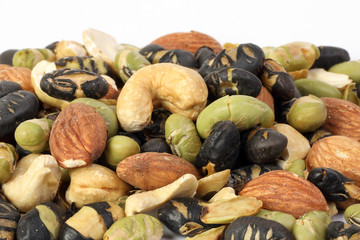 Cashew Nut Almond Green Black Soybean Baked Roasted Healthy nut bean mix