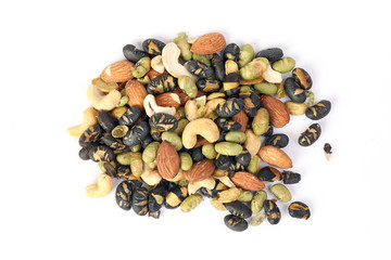 Cashew Nut Almond Green Black Soybean Baked Roasted Healthy nut bean mix