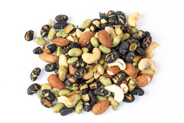 Cashew Nut Almond Green Black Soybean Baked Roasted Healthy nut bean mix