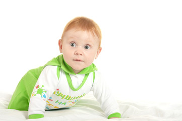 Fototapeta premium Adorable baby boy 