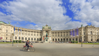 Fototapeta premium Hofburg Palace in Vienna, Austria