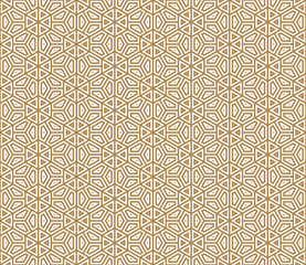 Seamless pattern based on Japanese ornament Kumiko
