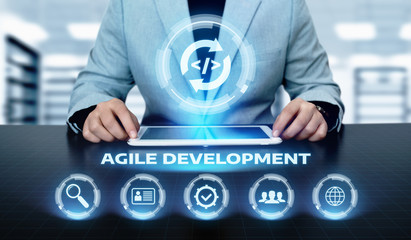 Agile Software Development Business Internet Techology Concept