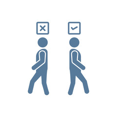 Obraz premium Employee Replacement Icon